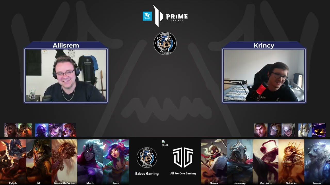 [Ger] Babos Gaming vs MT1 Esports - PL group 2.1