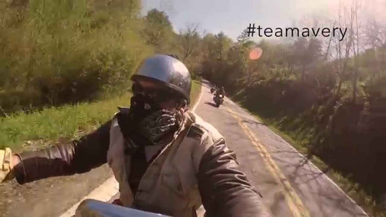 How To RIDE a Packed Up Bike on Winding Roads I GoPro On The Blue Ridge Parkway I Skyline Drive