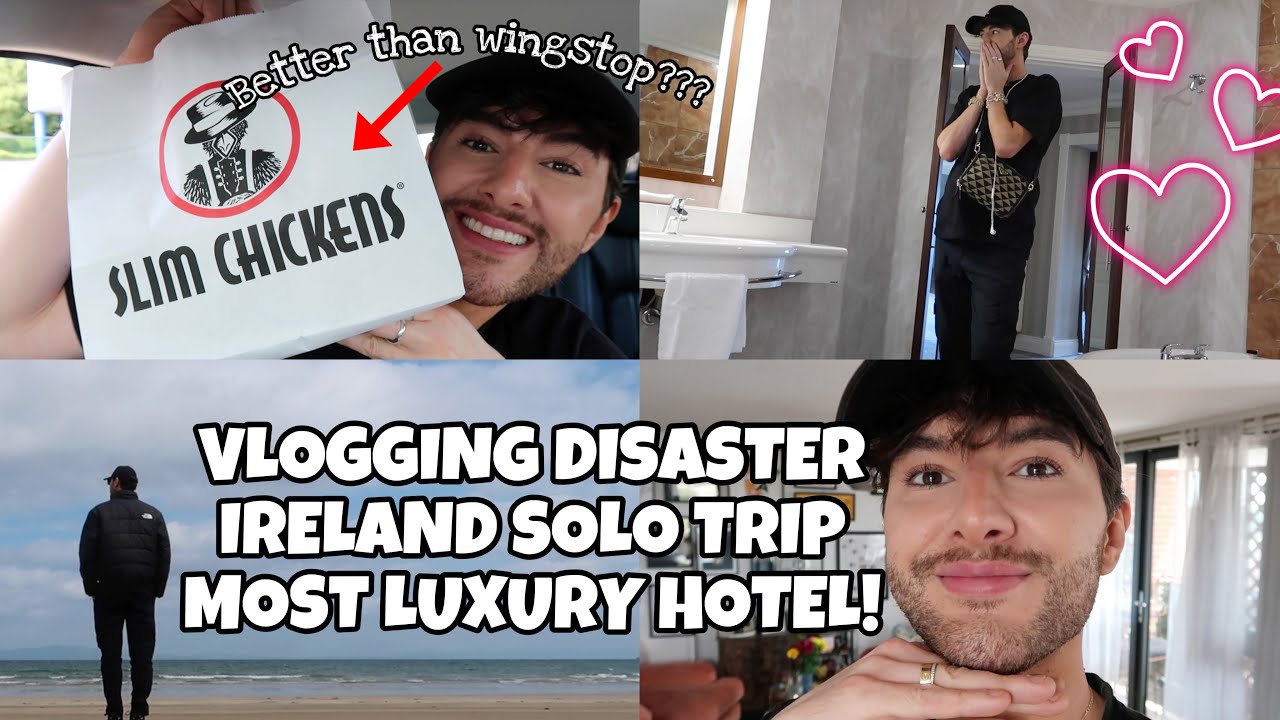 Vlogging DISASTER, Ireland SOLO TRIP & Is This Better Than WING STOP? (Week In The Life-Mukbang)ad