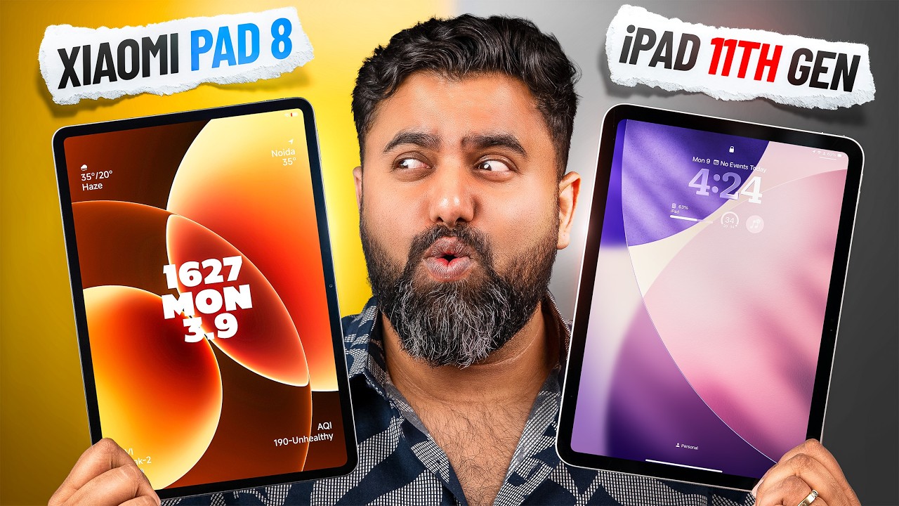 Xiaomi Pad 8 is Here: This or iPad 11th Gen?