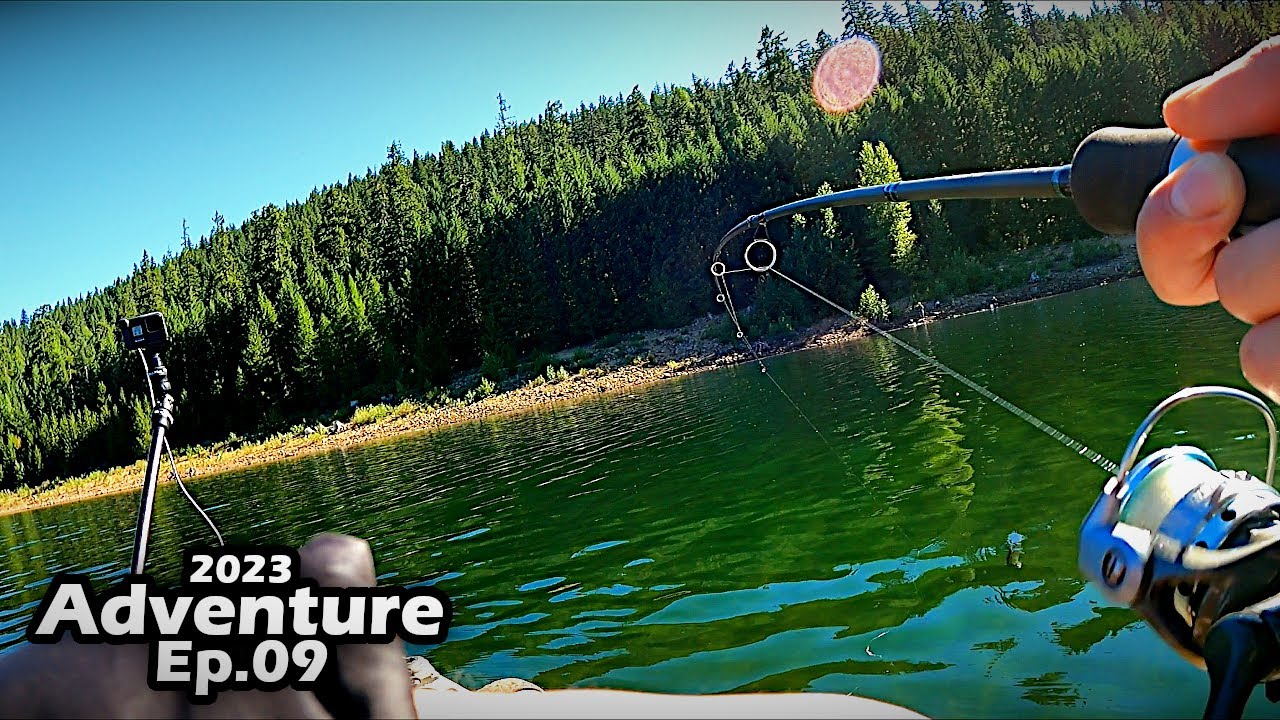 Kayak Fishing for Rainbows | Summer Rainbow Trout Fishing