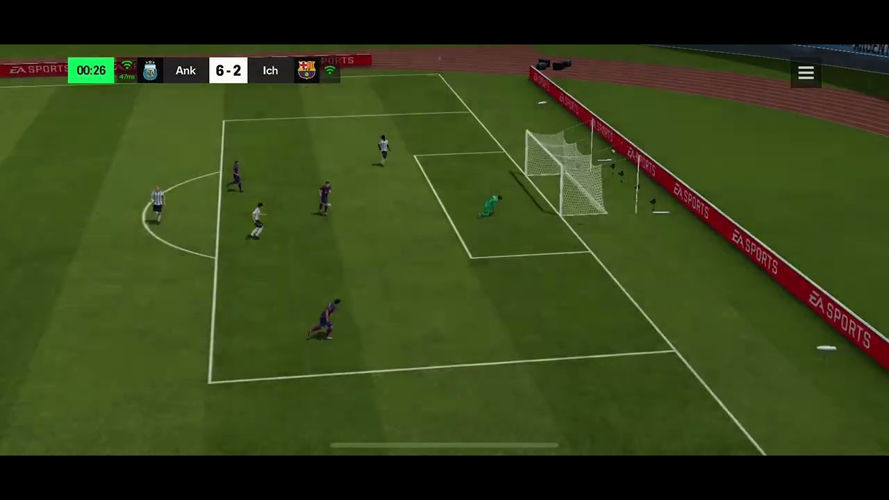 Short video of a fc mobile team rate the team in comments