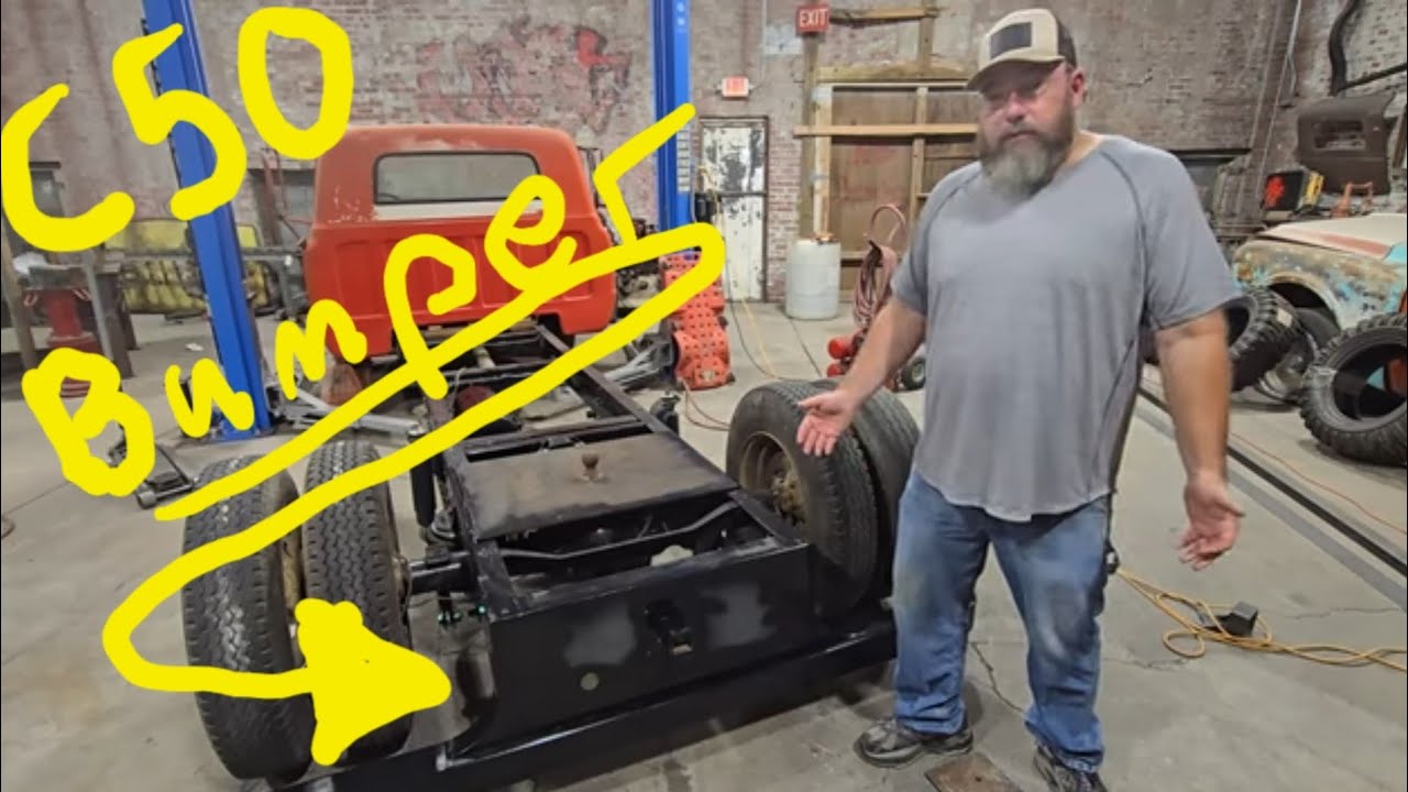 kustom big truck rear bumper  (C50 build part 15)