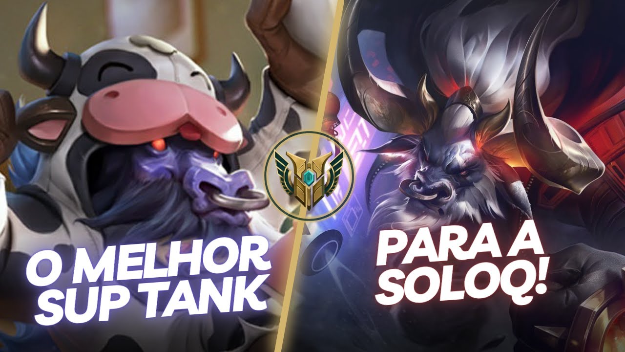 ALISTAR! A MELHOR ESCOLHA DA SOLO - ALISTAR GAMEPLAY - LEAGUE OF LEGENDS WILD RIFT