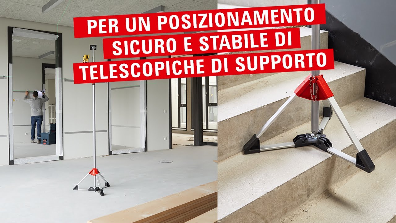 Per un posizionamento sicuro: Treppiede professionale STE-BS  |  BESSEY
