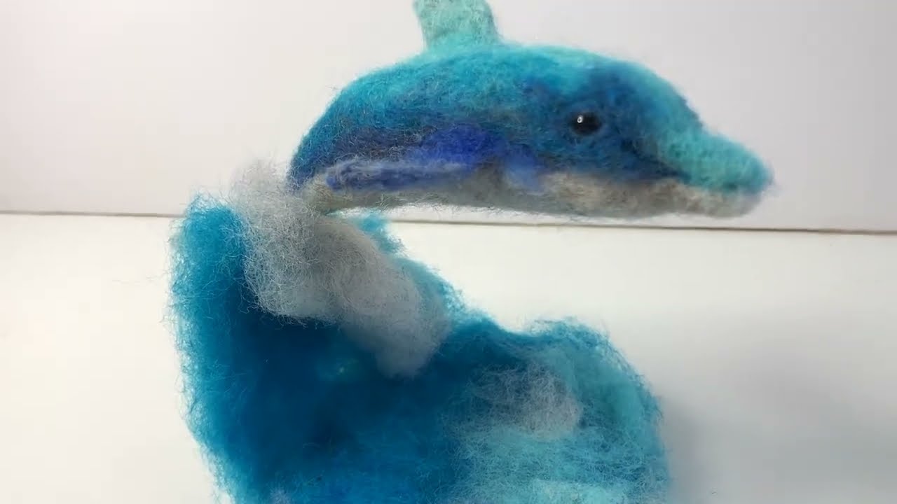 Needle Felt A Dolphin Tutorial