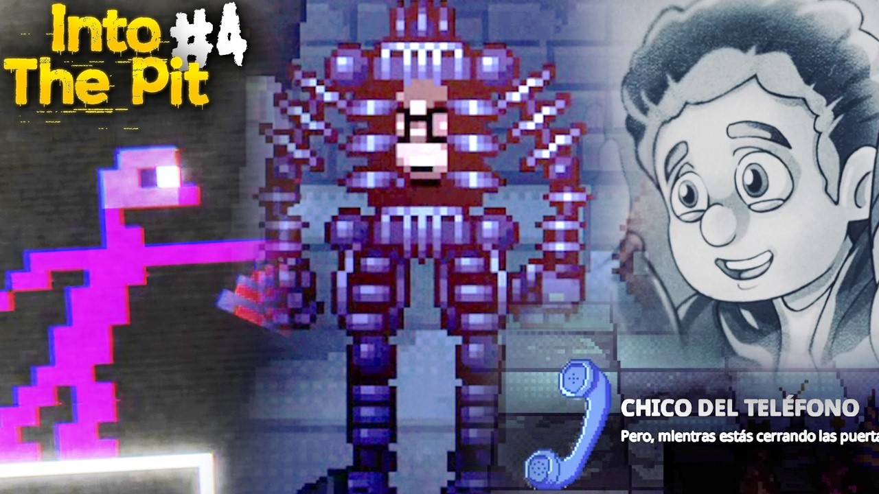 PHONE GUY y PURPLE GUY han REGRESADO | FNaF: INTO THE PIT #4 | Gameplay Español