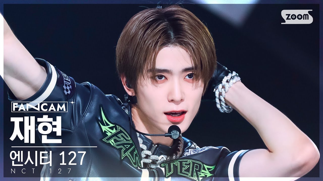 [안방1열 직캠4K] 엔시티 127 재현 'Faster' (NCT 127 JAEHYUN FanCam) @SBS Inkigayo 221002