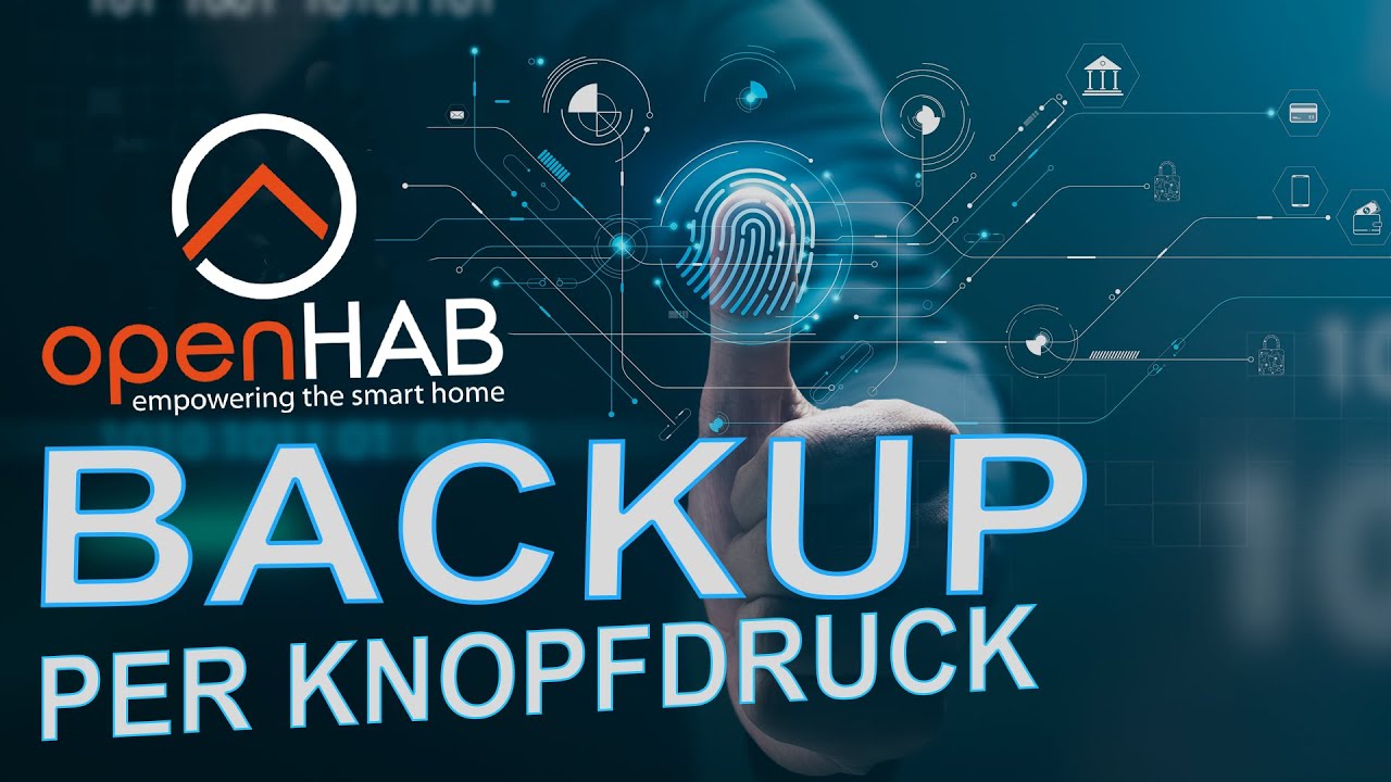 openHAB 3 BACKUP in der Weboberfläche?! | OH3 Tipps & Tricks | WebUI exec Binding
