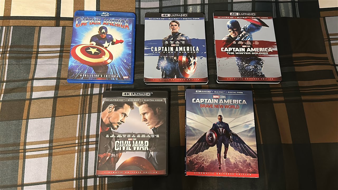 My Updated Captain America Movie Collection (2026)