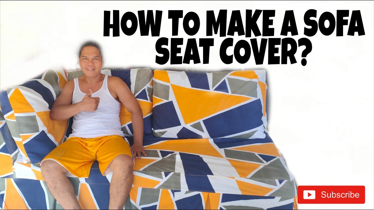 Vlog 4 PAANO GUMAWA NG SEAT COVER NG SOFA?