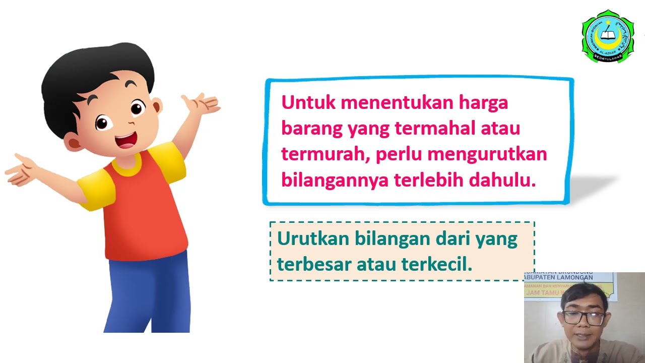 Materi Matematika Kelas 6 MI Bab Bilangan Cacah Sampai 1 000 000