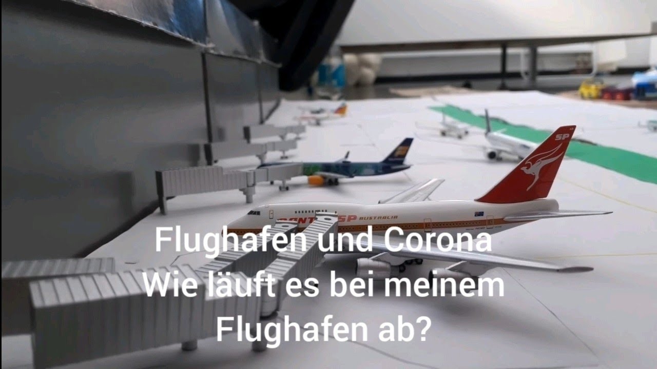 Mein Modellflughafen und Coronavirus.Die Folgen des Airports und Verkehr (3h)