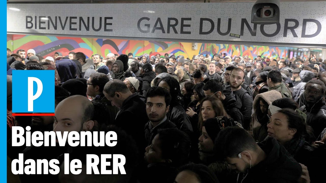 Accouchement , quais et trains bondés... La folle journée des passagers du RER