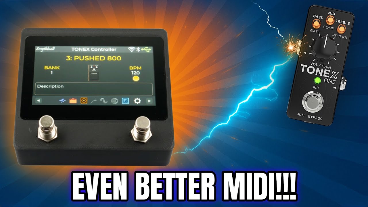 MIDI для ToneX ONE стал еще ЛУЧШЕ!