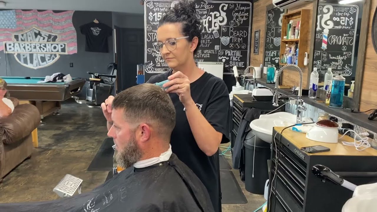 Mac's Place Barbershop - The fastest barberette in Town