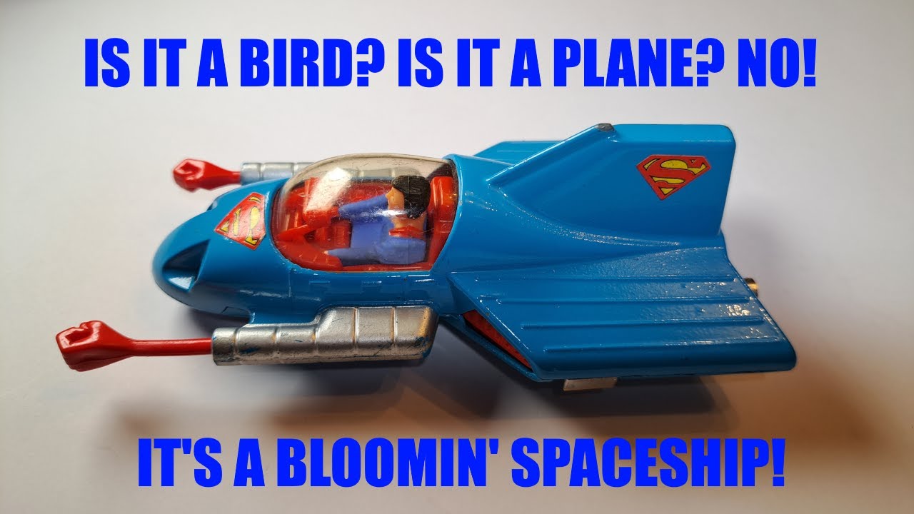40 Year Old Corgi Superman Toys - Supermobiles and... a van?!