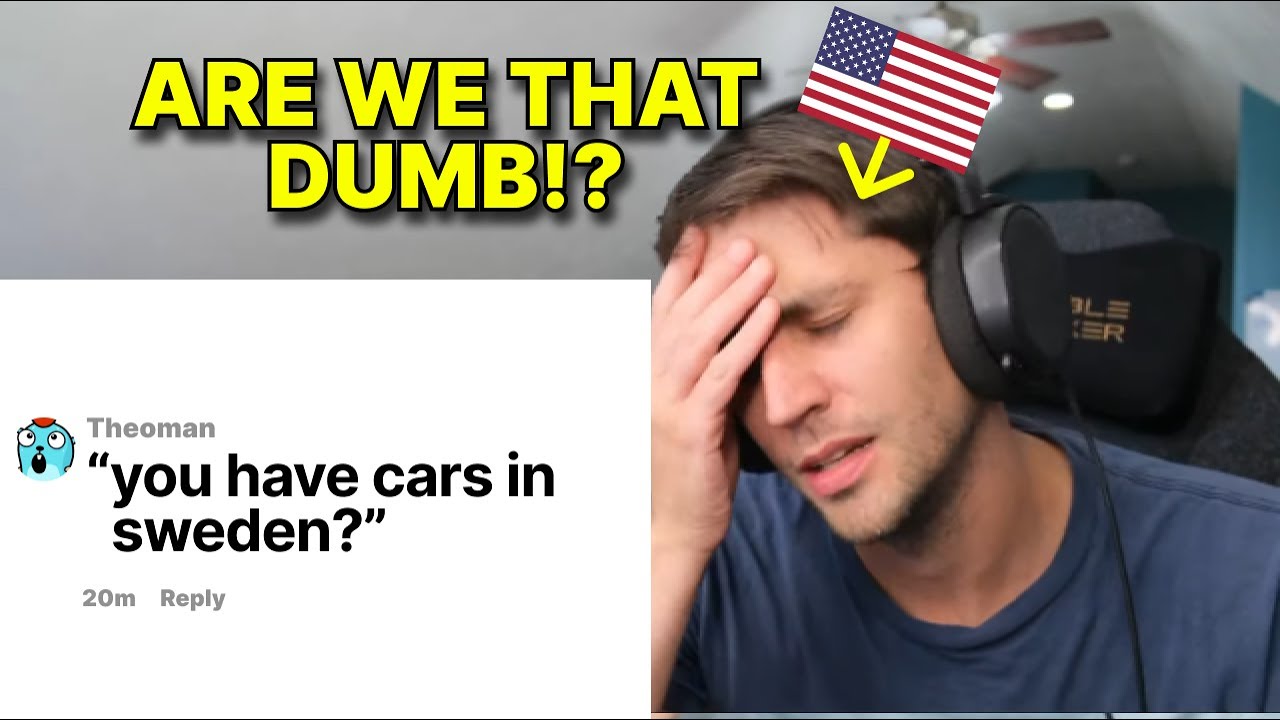 American reacts to How Stupid are Americans? [part 4]