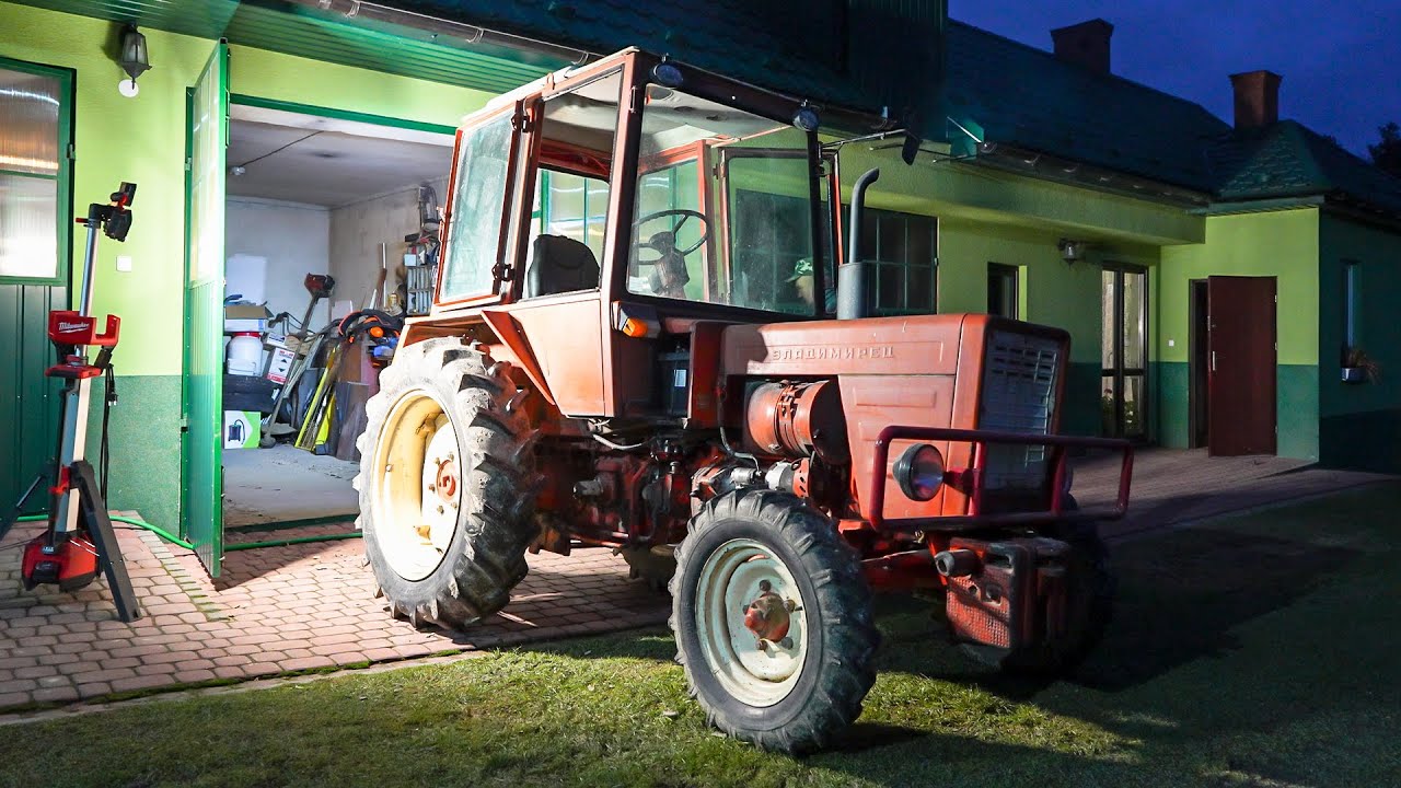 NOCNY REMONT WŁADIMIRCA T-25 – WYMIANA TYLNYCH LAMP