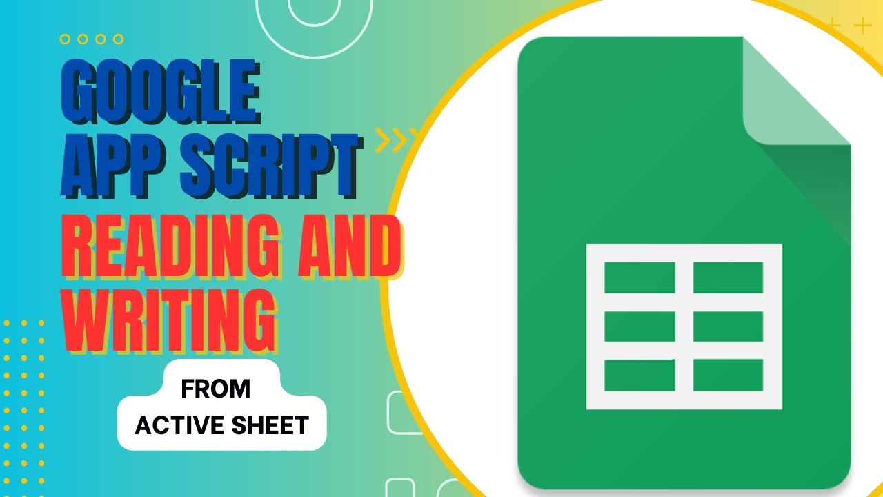 I hated range! When reading cells. not anymore #appsscript #googlesheets