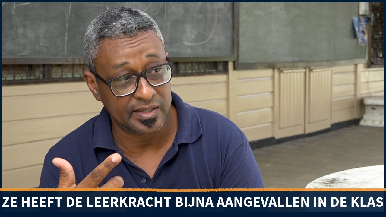 Personeel en studenten Havo 1 hebben last van geestesgestoorde vrouw I SUN WEB TV I