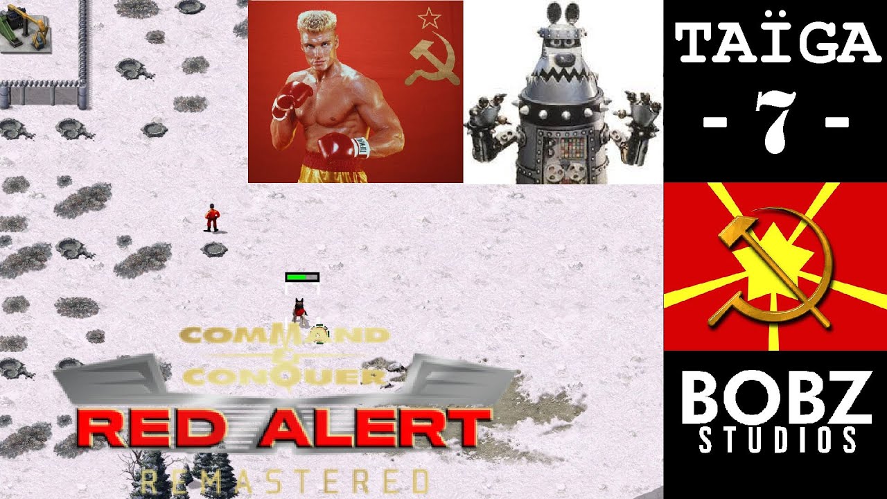 COMMAND & CONQUER ALERTE ROUGE - Mission 7 Soviet [TAÏGA] - Let's Play FR - C&C Remastered