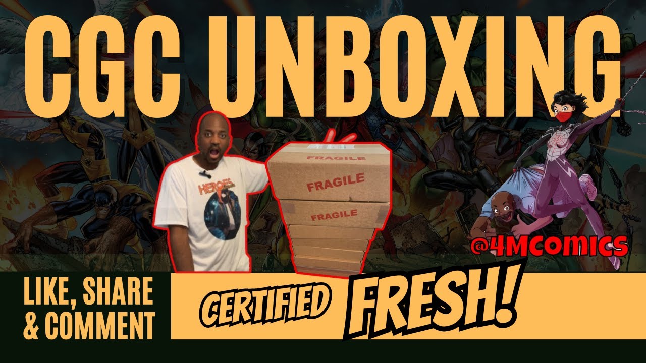 CGC Unboxing Certified Fresh!