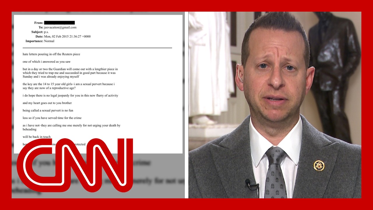 Congressman reveals what he saw in the unredacted Epstein files