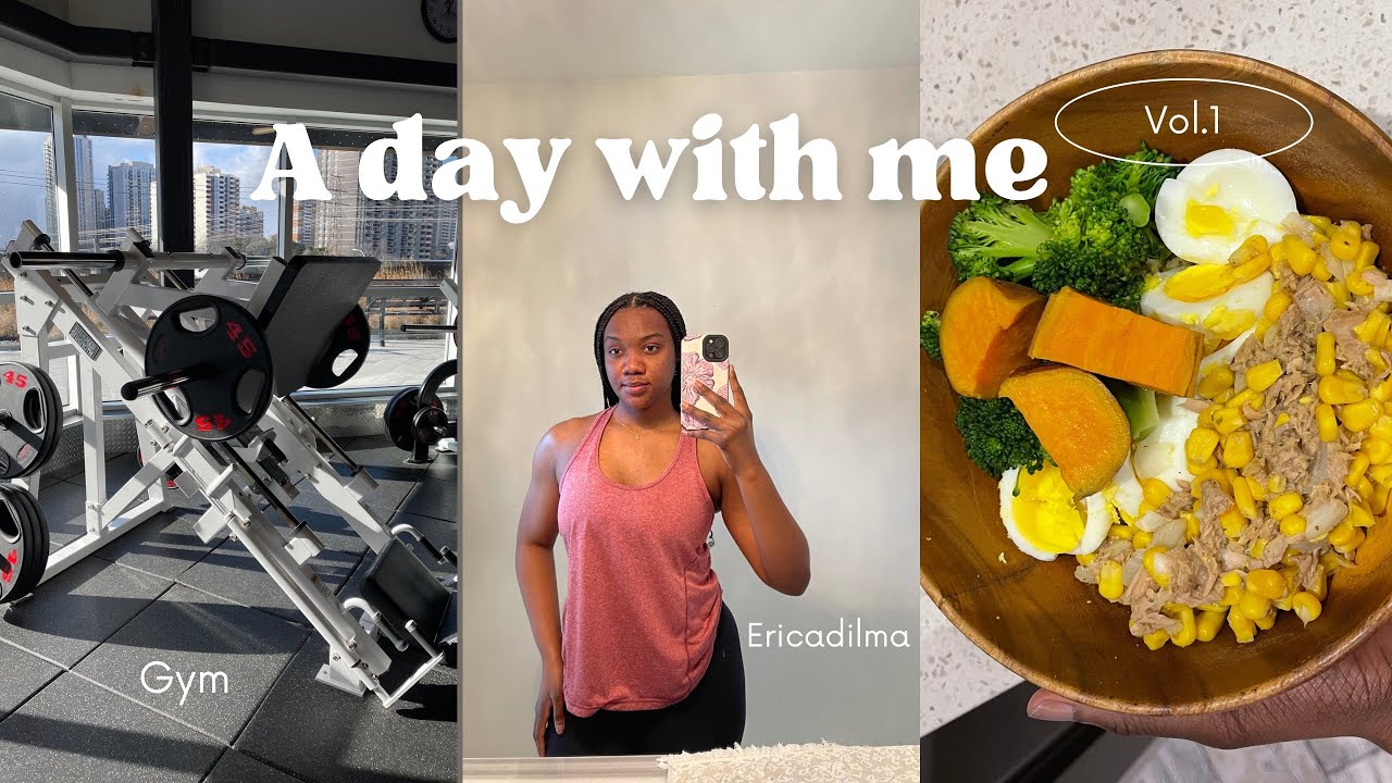 Daily Vlog : spend a day with me, morning/night  routine, gym , meals