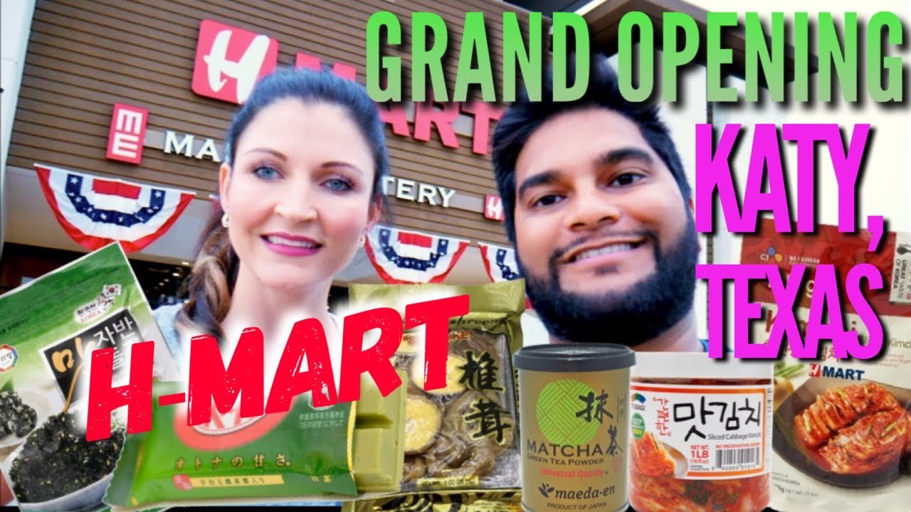 H-MART Grand Opening in Katy Texas (Korean Grocery Store in Houston)