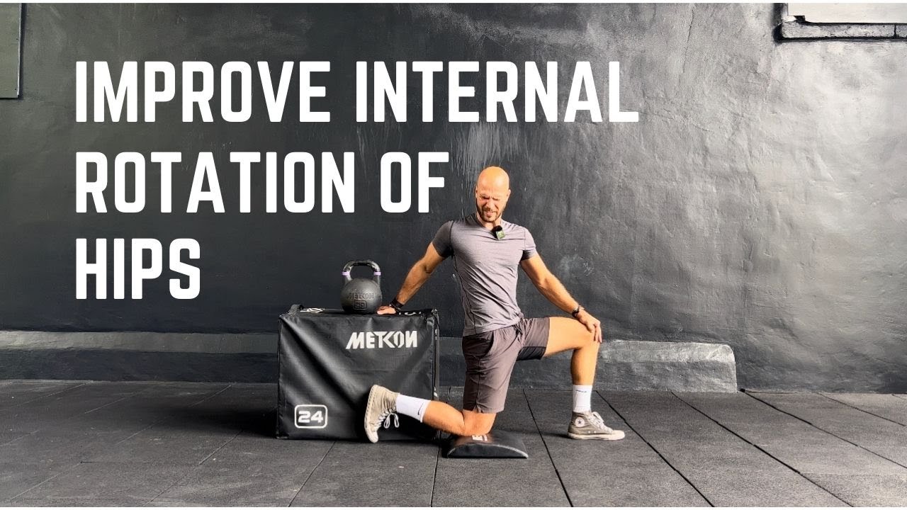 Hip Internal Rotation PAILs | RAILs (sundial position) | Improve hip mobility