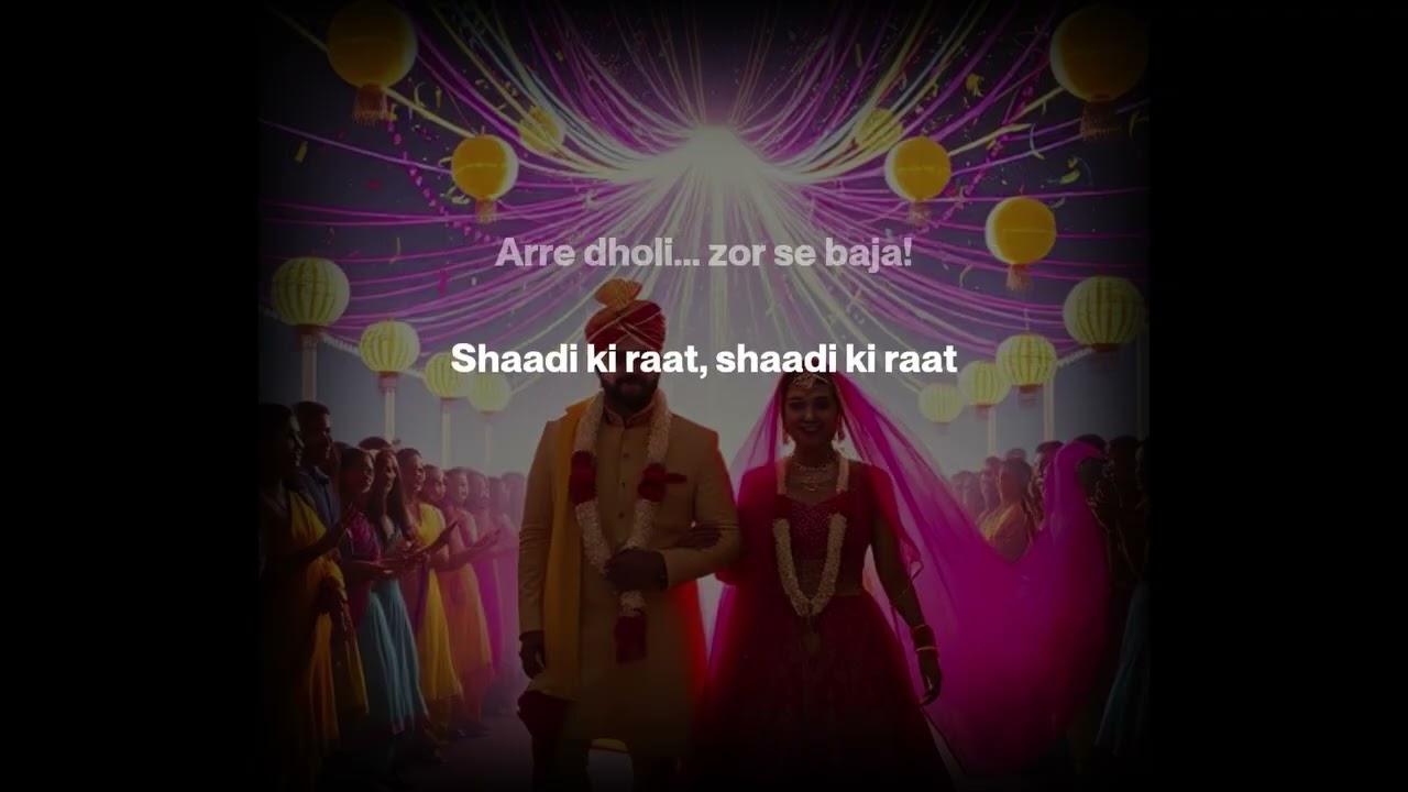 Shaadi Ki Raat | Version 2 | Ultimate Wedding Dance Anthem 2026 | Full DJ Masti | GS Versatile