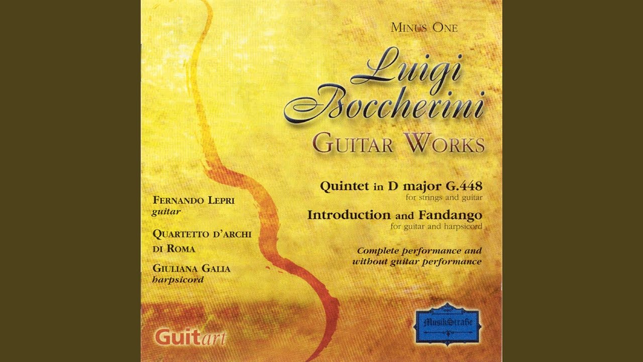 Quintet In D Major, G.448 (Pastorale Bar, Misura 42)