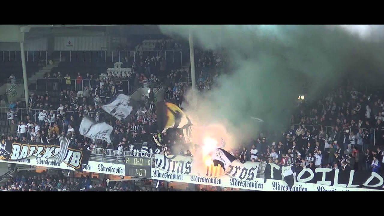 Rosenborg - Vålerenga pyro