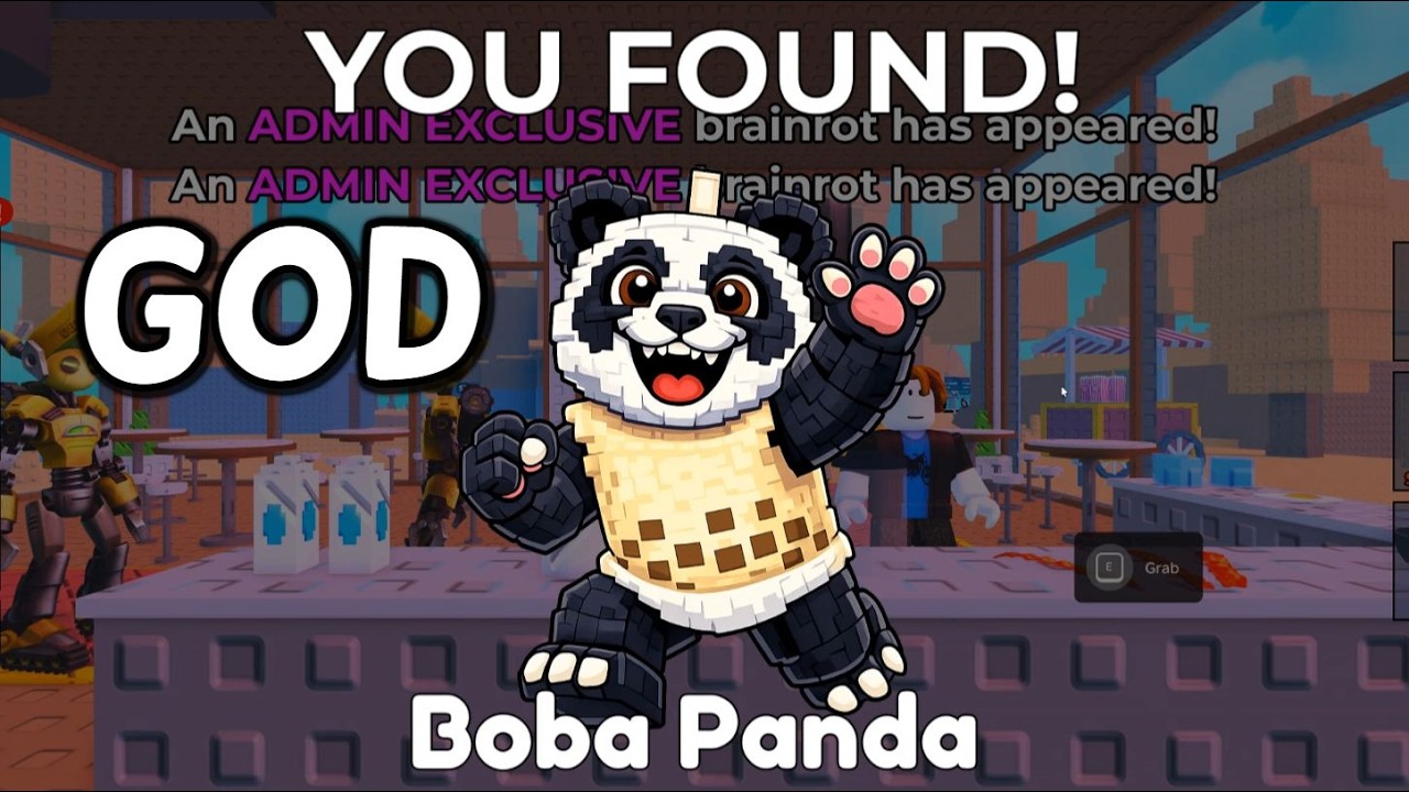 Как получить BOBA PANDA в игре Find the Brainrot