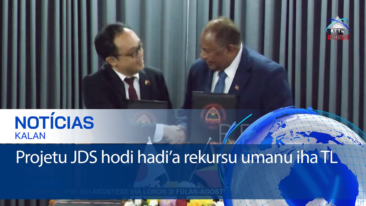 Projetu JDS hodi hadi’a rekursu umanu iha Timor-Leste
