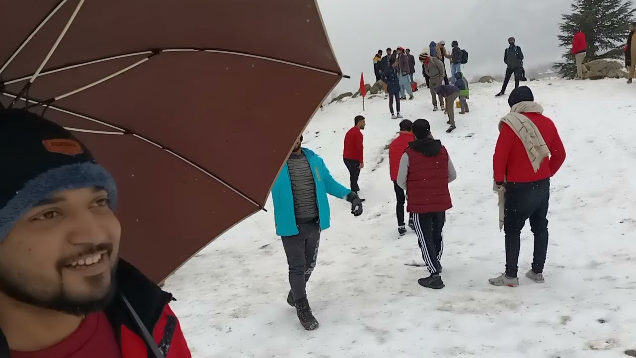 #Swat Kalam Snow fall2k22 #Enjoytour