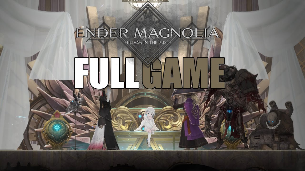ENDER MAGNOLIA: Bloom in the Mist | Full Game & True Ending Longplay Gameplay Walkthrough