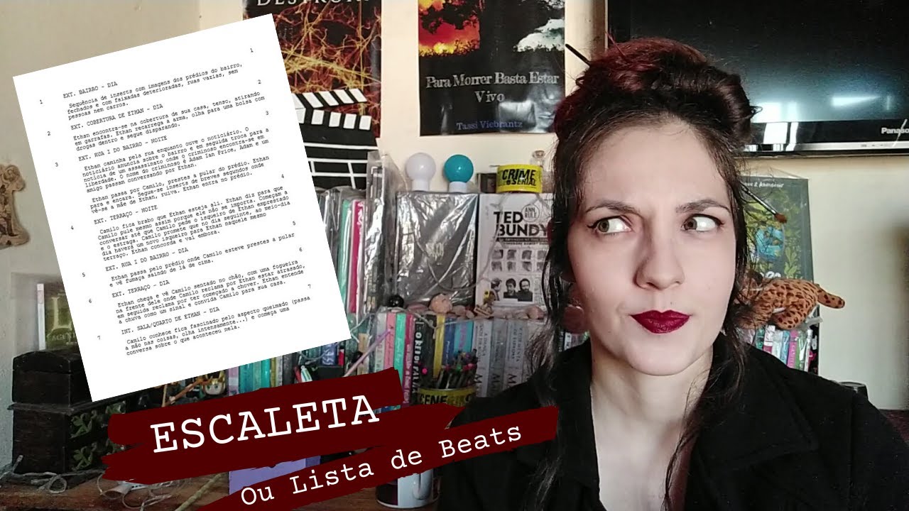 Como fazer uma Escaleta (ou lista de beats) - Como escrever um livro #1