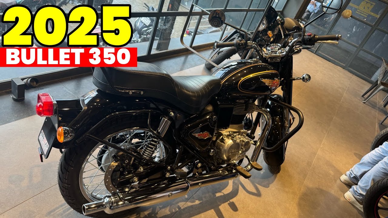 Royal Enfield Bullet 350 Standard Customised with Vintage Seat & Back Light | Detailed Walkaround 