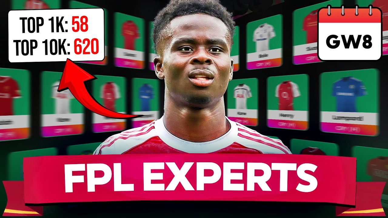 FPL GW8 EXPERTS TEAM 💥 BEST WILDCARD TEAM! 🚨