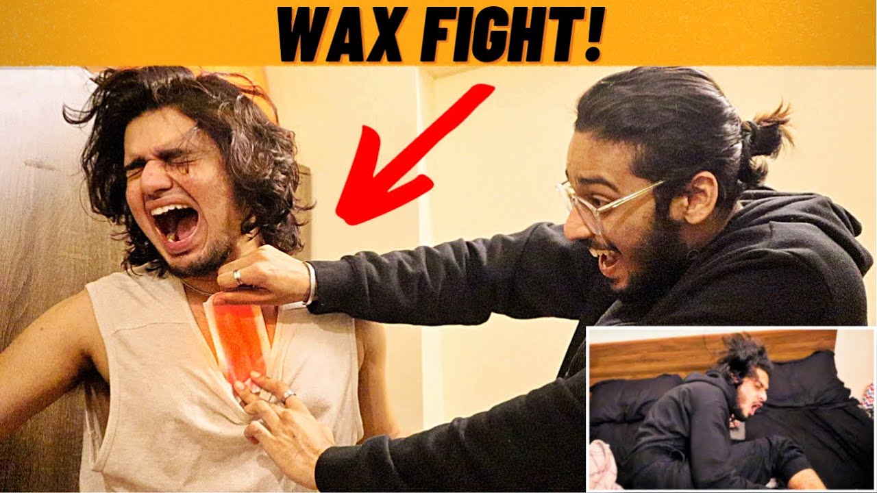 WE HAD OUR FIRST EVER WAX FIGHT!!!😱 *Extremely Painful Revenge*