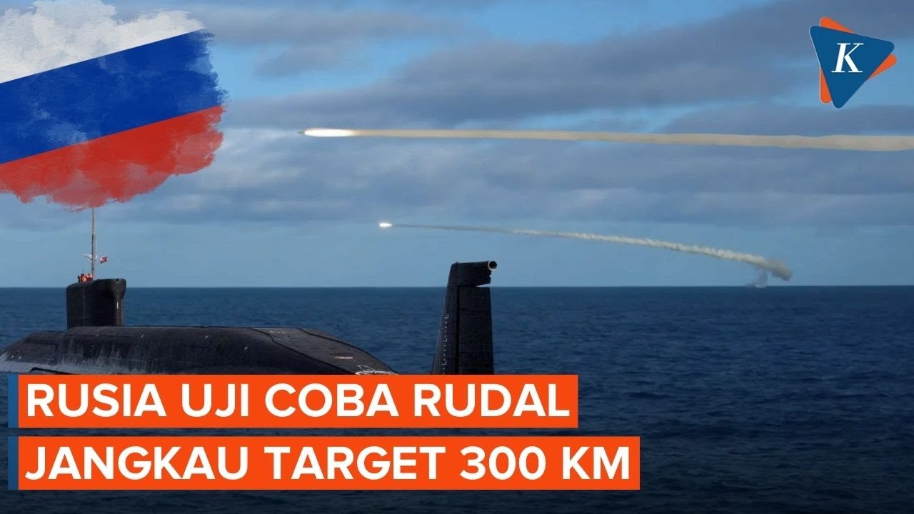 Detik-detik Kapal Selam Nuklir Rusia Luncurkan Rudal dalam Latihan di Laut Barents