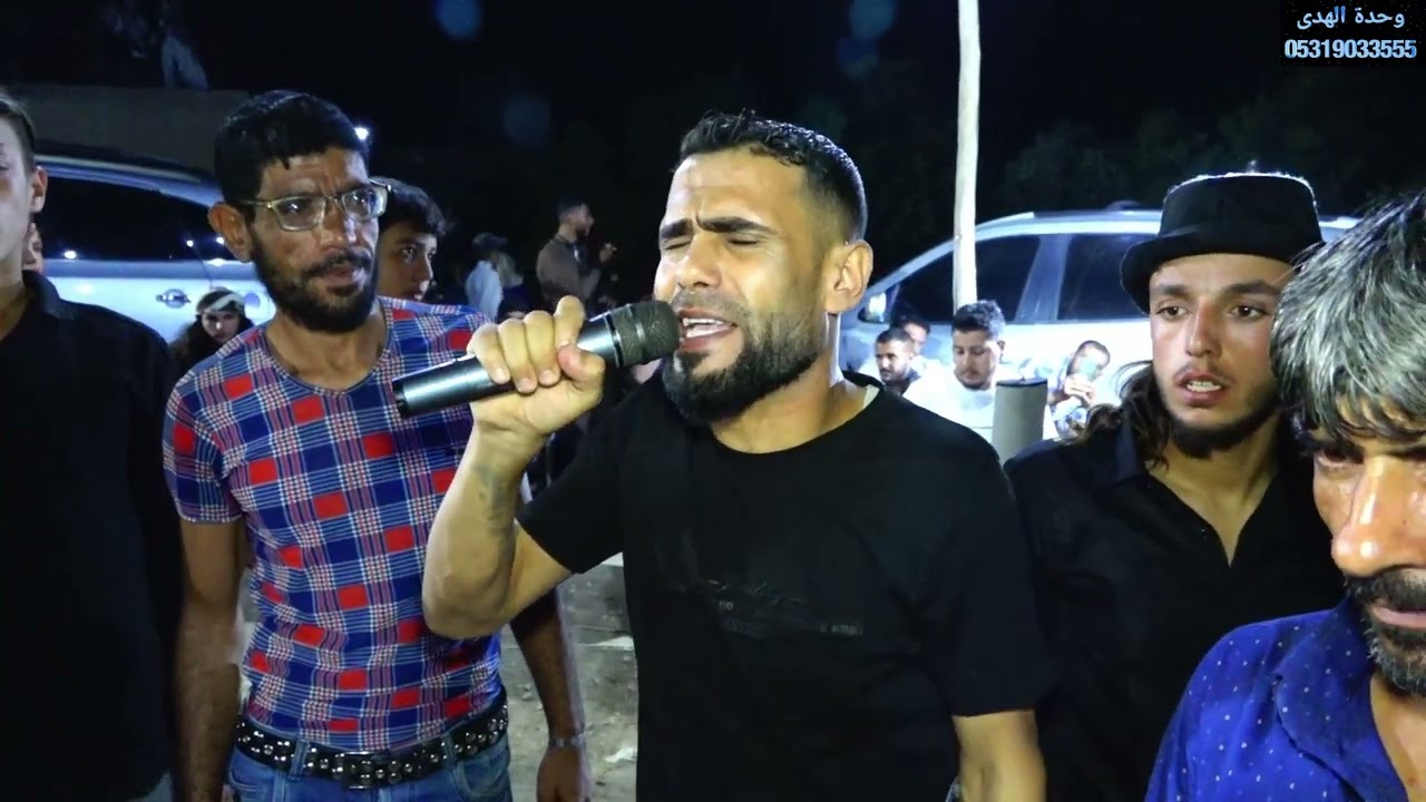 2/زفاف العريس جمعه ابواكرم افراح بني جميل قرية التوخار الفنان منيرابوشعيله