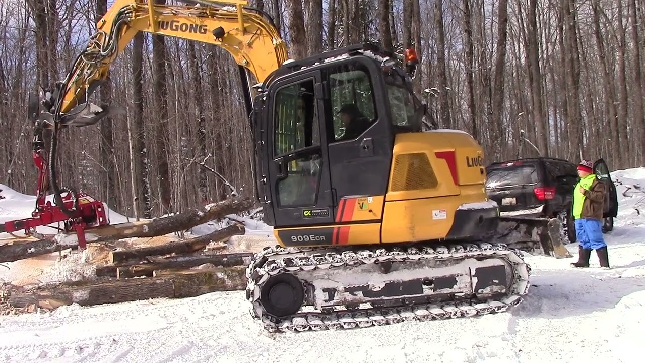 Logging with an Excavator, will it be profitable?