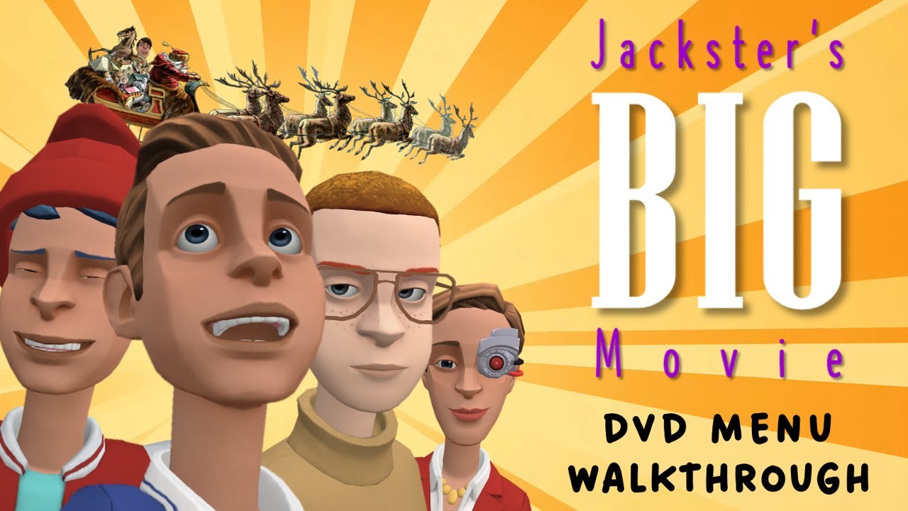 Jackster's Big Movie (2018) DVD Menu Walkthrough | #plotagon #animation