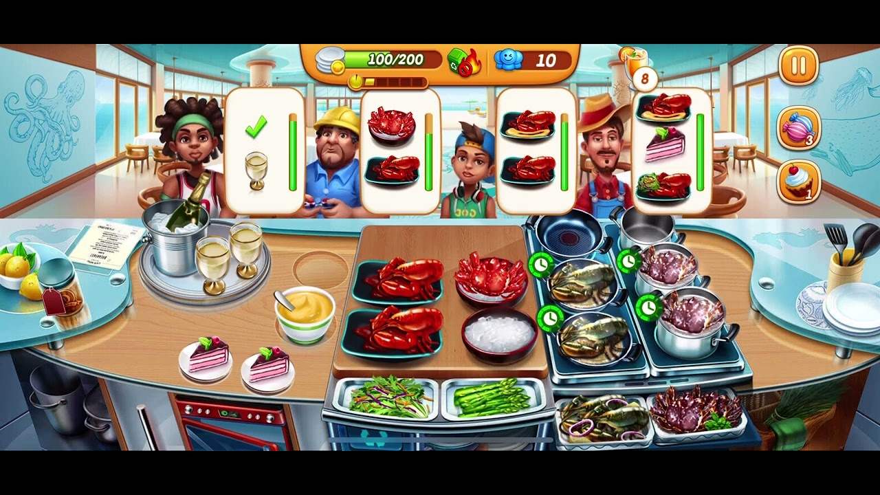 Super Hard! [Cooking City] Sea Food Restaurant - Level 30