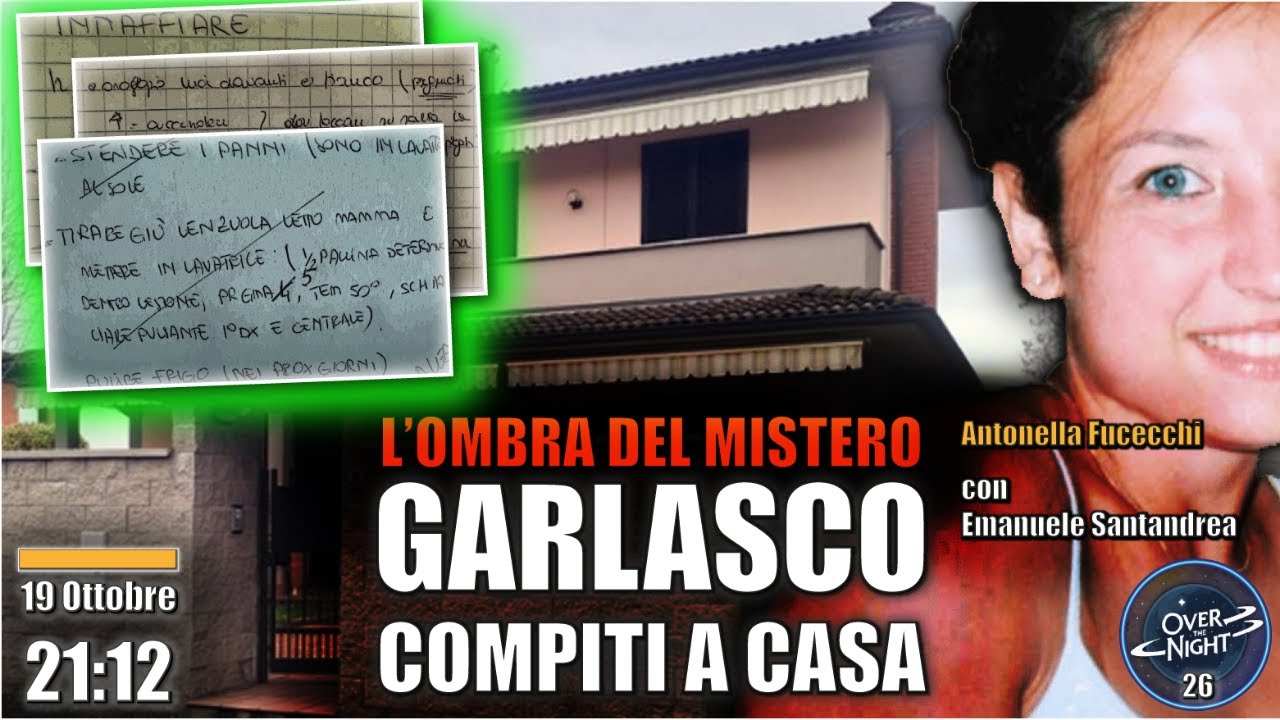 GARLASCO: COMPITI A CASA #chiarapoggi #garlasco2007 #lombradelmistero