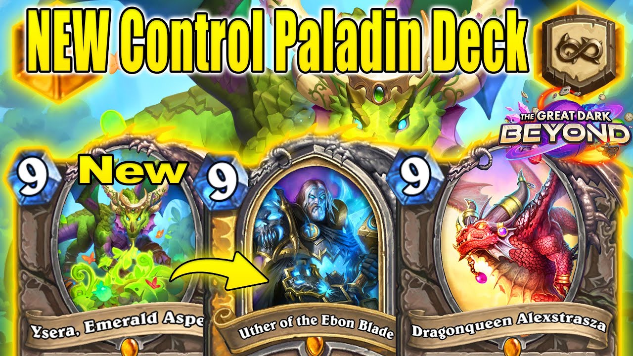 New Control Paladin Deck With Ysera, Emerald Aspect At The Great Dark Beyond Mini-Set | Hearthstone