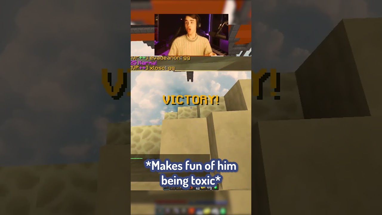 Toxic Players Be Like (Minecraft Bedwars)